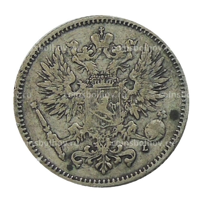 Монета 50 пенни 1907 года Русская Финляндия (вид 2)