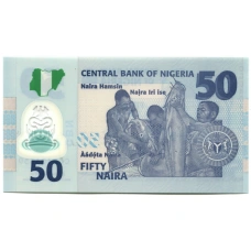 Банкнота 50 найра 2024 года Нигерия