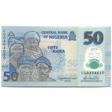 Банкнота 50 найра 2024 года Нигерия (вид 2)