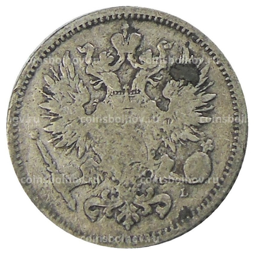Монета 50 пенни 1889 года Русская Финляндия (вид 2)