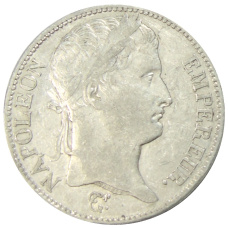 Монета 5 франков 1810 года A Франция (реверс)