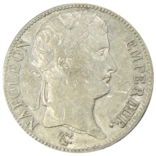 Монета 5 франков 1812 года A Франция (реверс)