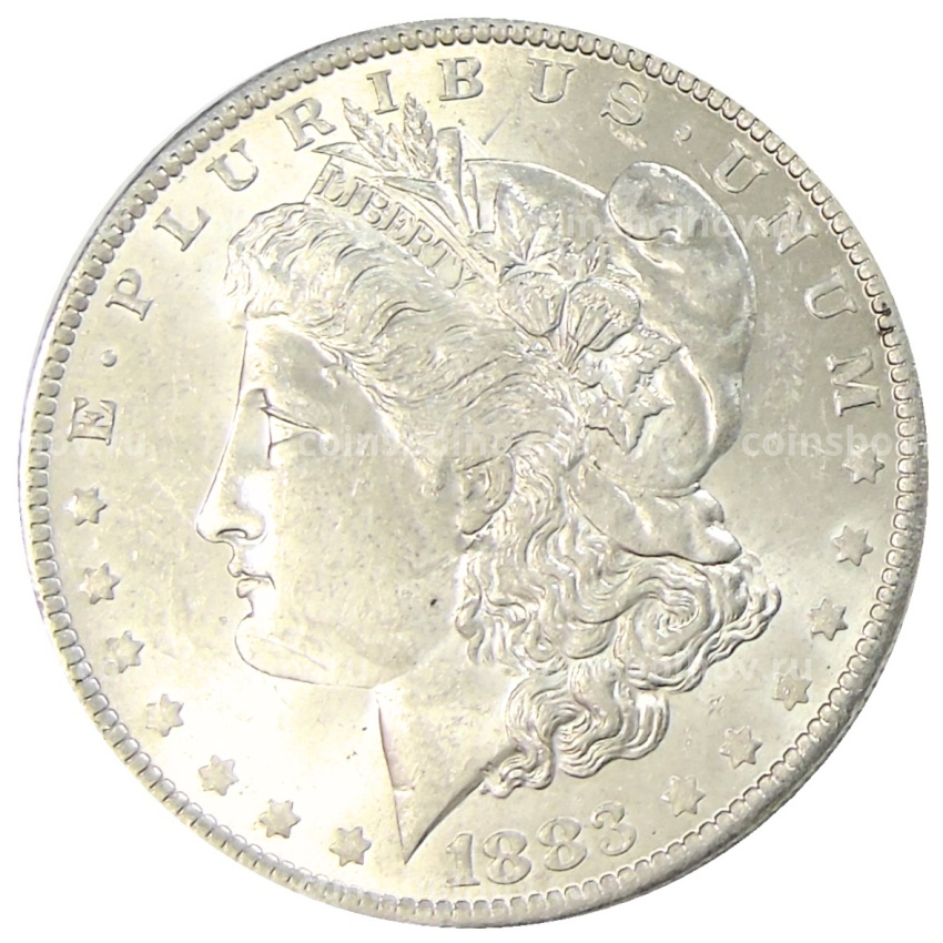 Монета 1 доллар 1883 года O США «Доллар Моргана»