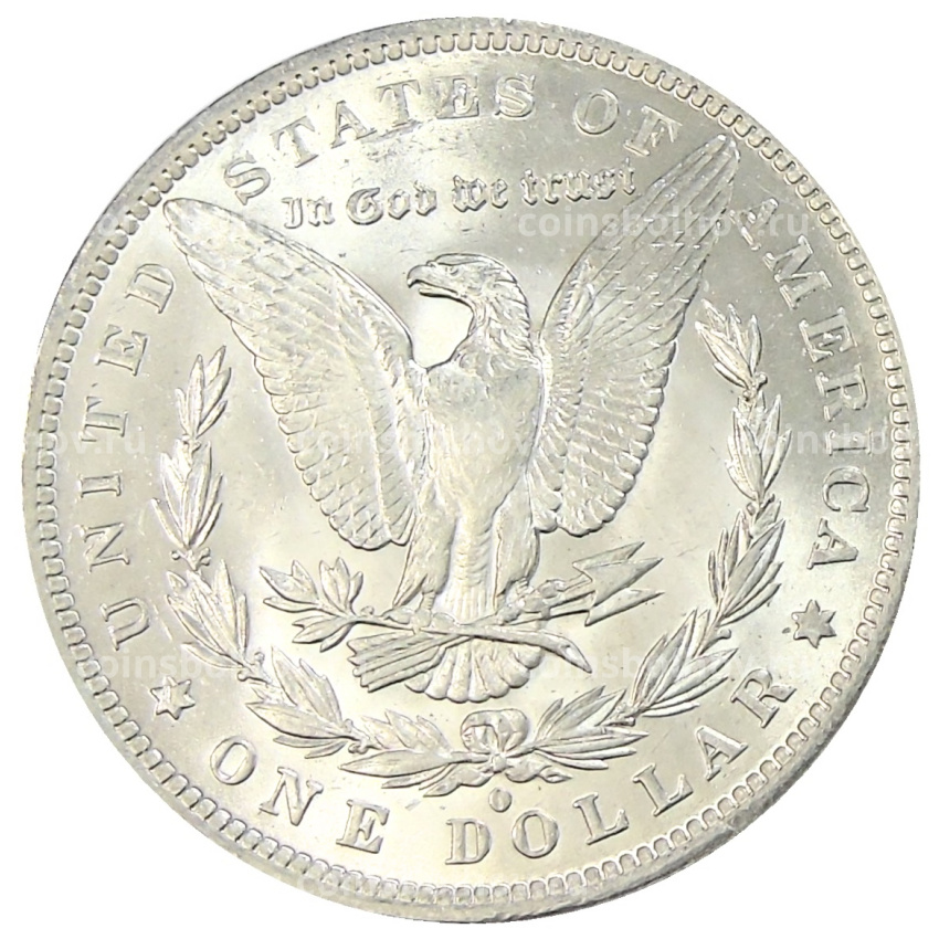 Монета 1 доллар 1883 года O США «Доллар Моргана» (вид 2)