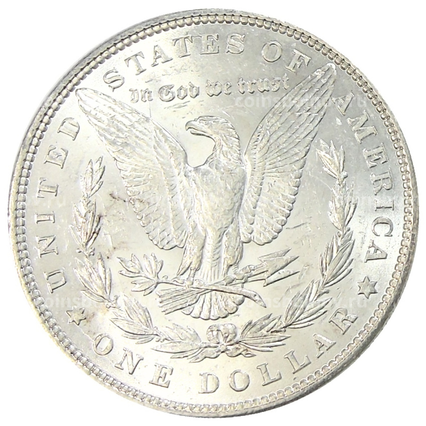 Монета 1 доллар 1885 года США «Доллар Моргана» (вид 2)