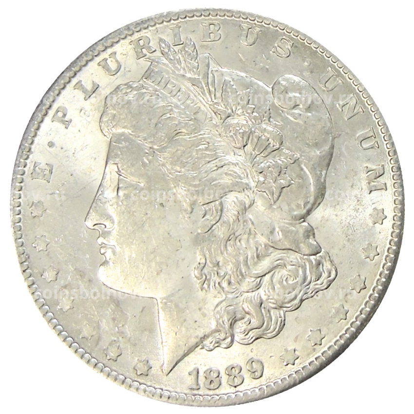 Монета 1 доллар 1889 года США «Доллар Моргана»