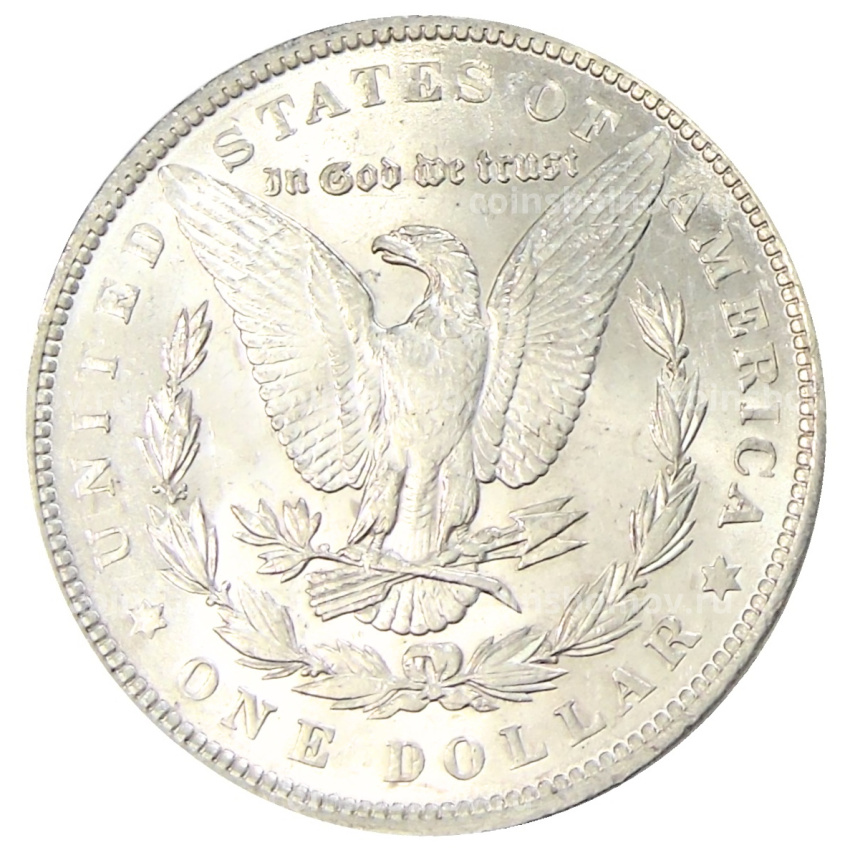 Монета 1 доллар 1889 года США «Доллар Моргана» (вид 2)