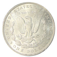 Монета 1 доллар 1890 года США «Доллар Моргана» (реверс)