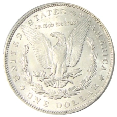 Монета 1 доллар 1896 года США «Доллар Моргана» (реверс)