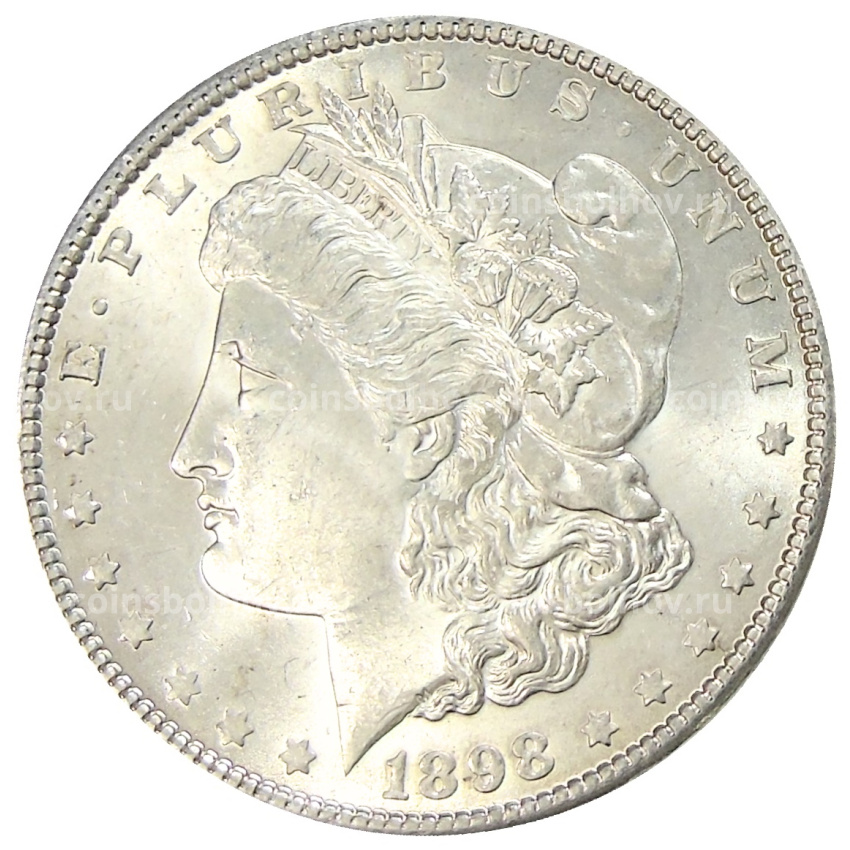 Монета 1 доллар 1898 года США «Доллар Моргана»
