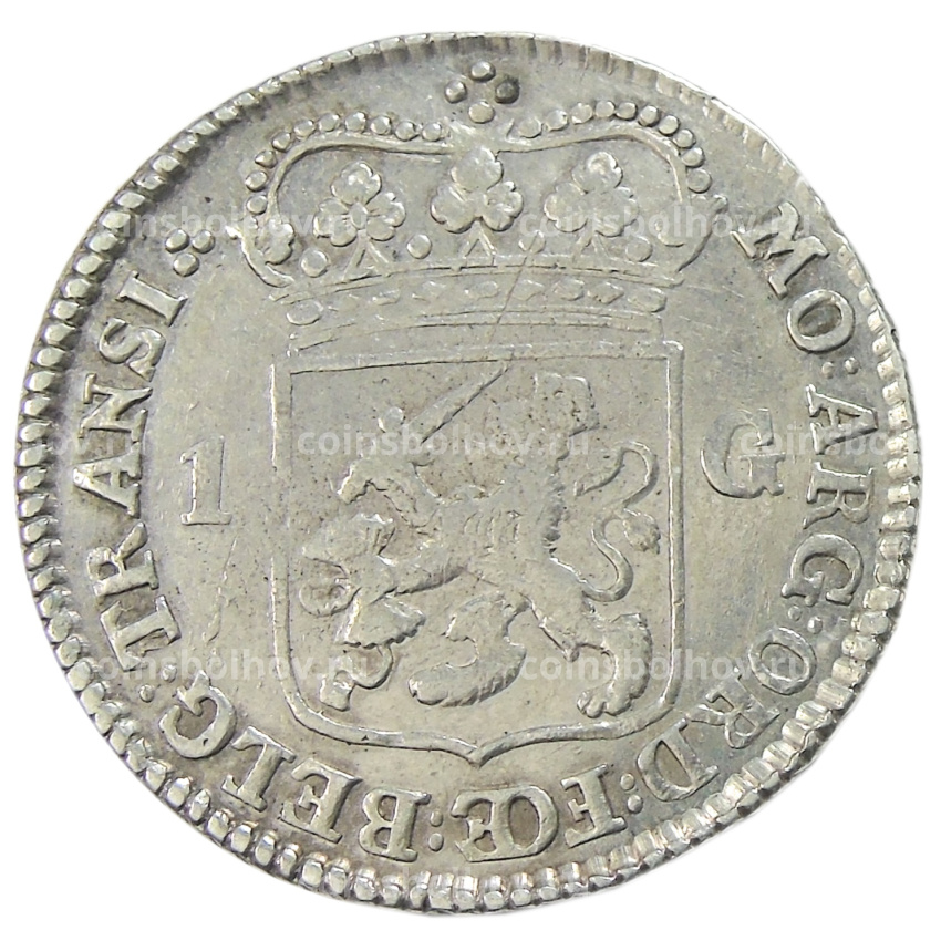 Монета 1 гульден 1764 года Голландская республика — Утрехт (вид 2)