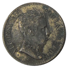 Монета 1 сентимо 1906 года Испания (аверс)