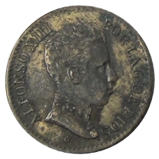 Монета 1 сентимо 1906 года Испания (аверс)