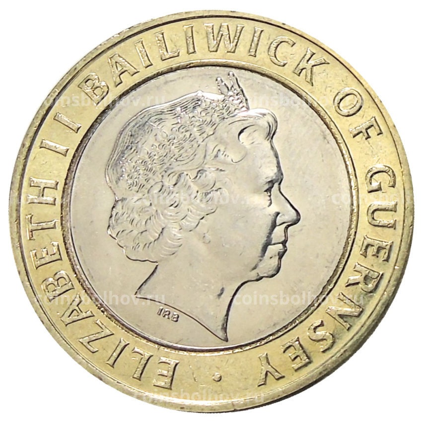 Монета 2 фунта 1998 года Гернси (вид 2)