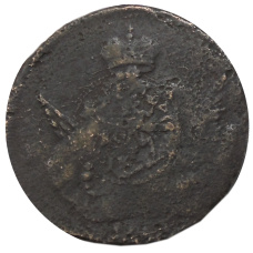 1 копейка 1755-1757 года «Орел в облаках» — Копия