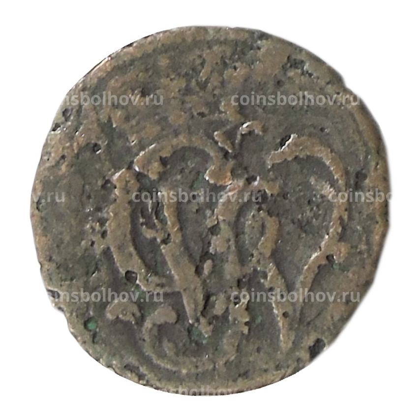 Монета 1/4 стубера 1758 года Германские государства — Юлих-Берг (вид 2)