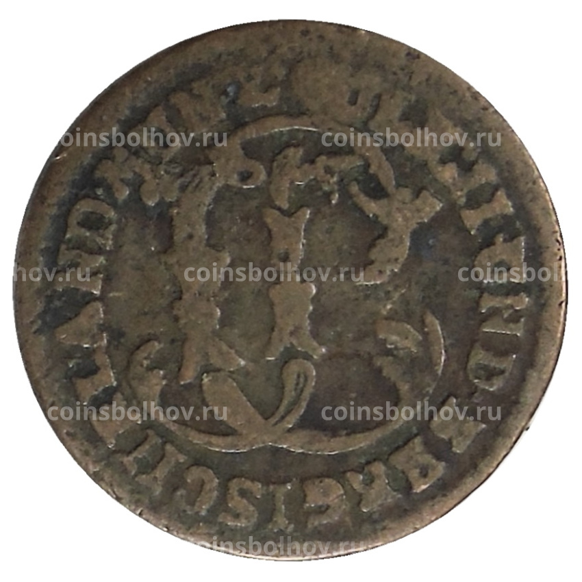 Монета 1/4 стубера 1784 года Германские государства — Юлих-Берг (вид 2)