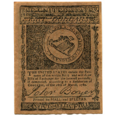 8 долларов 1780 года США ( Штат Массачусетс) -Копия (вид 2)