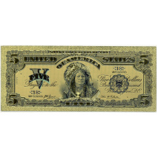 Сувенирная банкнота 5 долларов США