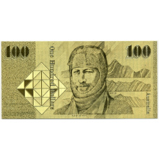 Сувенирная банкнота 100 долларов Австралия