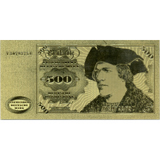 Сувенирная багнкнота 500 марок 1980 года Германия