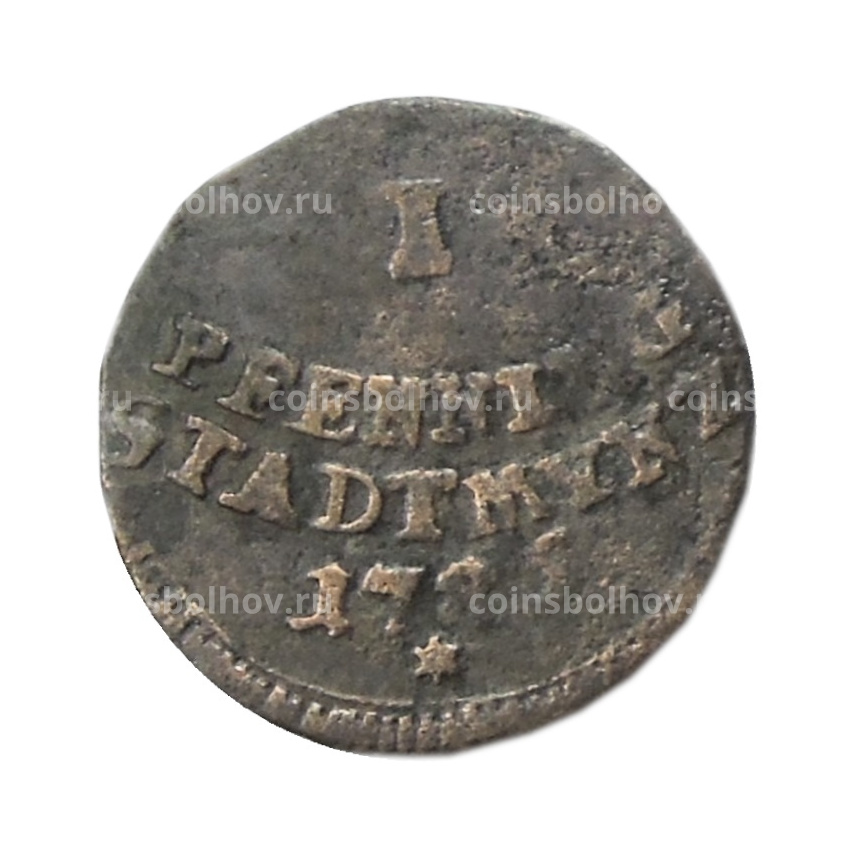Монета 1 пфенниг 1786 года Германские государства — Аусбург