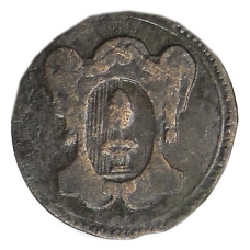 Монета 1 пфенниг 1786 года Германские государства — Аусбург (реверс)