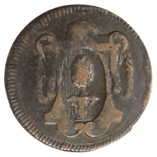 Монета 1 пфенниг 1786 года Германские государства — Аусбург (реверс)