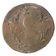 Монета 2 пфеннига 1759 года Германские государства — Аусбург (реверс)