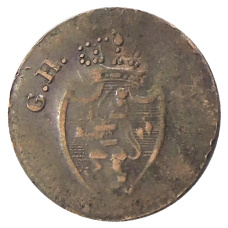 Монета 1 пфенниг 1819 года Германские государства — Гессен-Дармштадт (реверс)