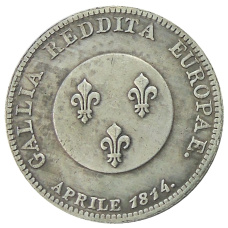 Жетон «Вход в Париж союзных войск» 1814 год — Копия (вид 2)