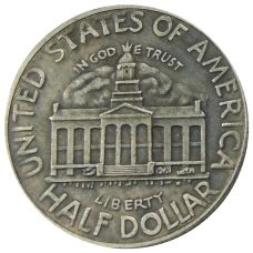 1/2 доллара (50 центов) 1946 года «100 лет штату Айова» США — Копия (вид 2)