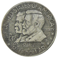 1/2 доллара (50 центов)1937 года «75 лет Сражению при Энтитеме» США — Копия (аверс)