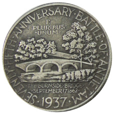1/2 доллара (50 центов)1937 года «75 лет Сражению при Энтитеме» США — Копия (реверс)