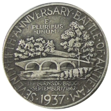 1/2 доллара (50 центов)1937 года «75 лет Сражению при Энтитеме» США — Копия (вид 2)