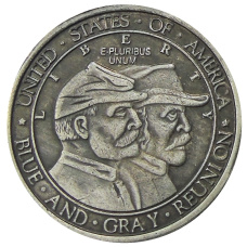 1/2 доллара (50 центов) 1936 года «75 лет Битве при Геттисберге» США — Копия (аверс)