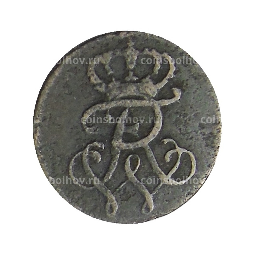 Монета 1 пфенниг 1797 года Германские государства — Пруссия (вид 2)