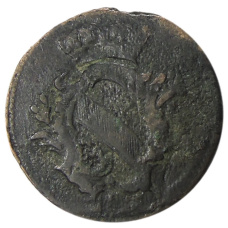 Монета 1/2 крейцера 1766 года Германские госудаства — Баден (реверс)