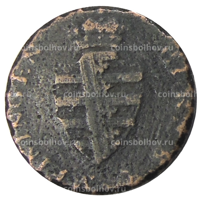 Монета 1/2 крейцера 1812 года Германские государства Саксен -Мейнинген (вид 2)