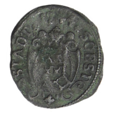 Монета 3 пфеннига 1744 года Германские государства — Зост (реверс)