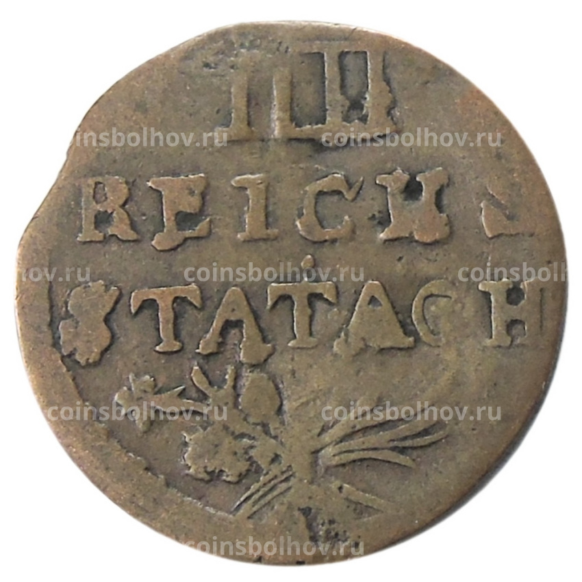 Монета 12 геллеров 1792 года Германские государства — Ахен
