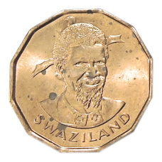 Монета 1 цент 1974 года Свазиленд (реверс)