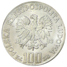 100 злотых 1983 года Польша «Охрана окружающей среды» — Копия (вид 2)