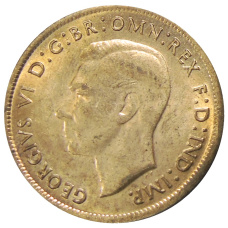 1 пенни 1946 года Австралия — Копия (вид 2)