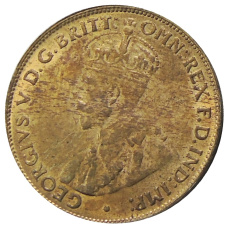 1/2 пенни 1923 года Австралия — Копия (вид 2)
