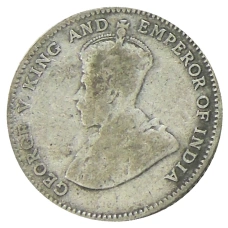 Монета 10 центов 1926 года Стрейтс Сетлментс (реверс)