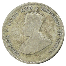 Монета 10 центов 1926 года Стрейтс Сетлментс (реверс)