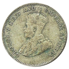 Монета 10 центов 1927 года Стрейтс Сетлментс (реверс)