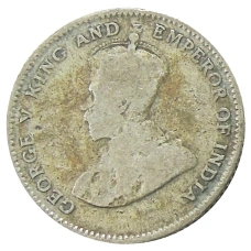 Монета 10 центов 1926 года Стрейтс Сетлментс (реверс)