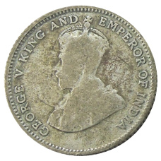 Монета 10 центов 1926 года Стрейтс Сетлментс (реверс)